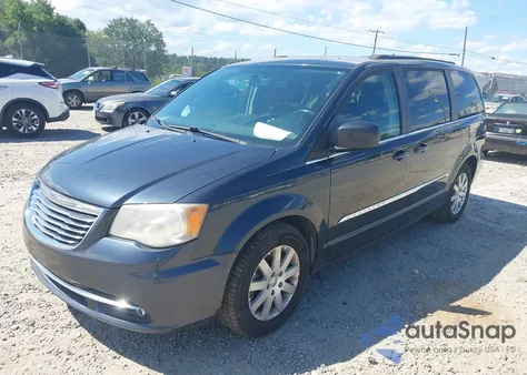 2014 Chrysler Town & Country Touring из США, поврежденный, VIN 2C4RC1BG0ER330300